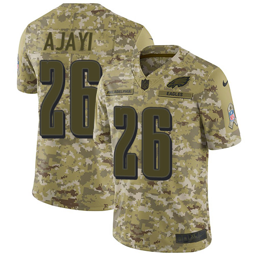 Nike Eagles #26 Jay Ajayi Camo Youth Stitched NFL Limited 2018 Salute to Service Jersey Nike Eagles #26 Jay Ajayi Camo Youth Stitched NFL Limited 2018 Salute to Service Jersey