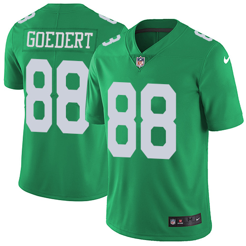 Nike Eagles #88 Dallas Goedert Green Youth Stitched NFL Limited Rush Jersey Nike Eagles #88 Dallas Goedert Green Youth Stitched NFL Limited Rush Jersey