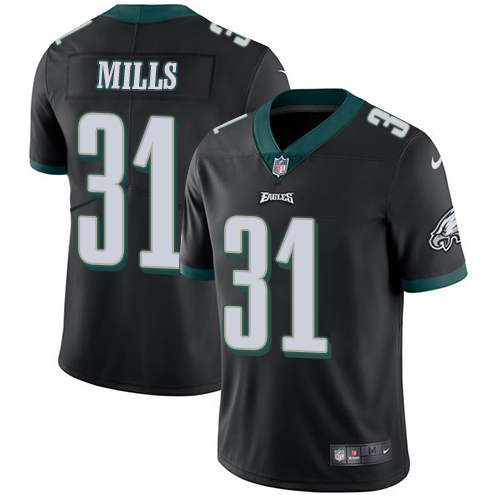 Nike Eagles #31 Jalen Mills Black Alternate Youth Stitched NFL Vapor Untouchable Limited Jersey Nike Eagles #31 Jalen Mills Black Alternate Youth Stitched NFL Vapor Untouchable Limited Jersey