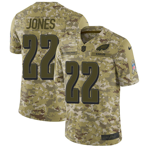 Nike Eagles #22 Sidney Jones Camo Youth Stitched NFL Limited 2018 Salute to Service Jersey Nike Eagles #22 Sidney Jones Camo Youth Stitched NFL Limited 2018 Salute to Service Jersey