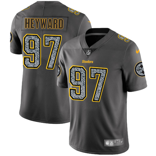Nike Steelers #97 Cameron Heyward Gray Static Youth Stitched NFL Vapor Untouchable Limited Jersey Nike Steelers #97 Cameron Heyward Gray Static Youth Stitched NFL Vapor Untouchable Limited Jersey