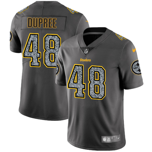 Nike Steelers #48 Bud Dupree Gray Static Youth Stitched NFL Vapor Untouchable Limited Jersey Nike Steelers #48 Bud Dupree Gray Static Youth Stitched NFL Vapor Untouchable Limited Jersey