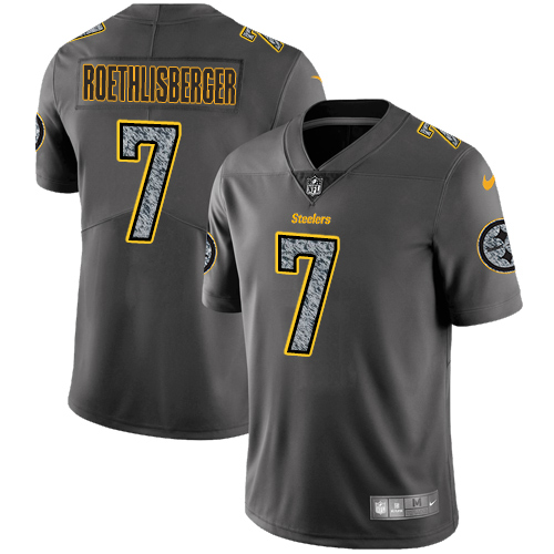 Nike Steelers #7 Ben Roethlisberger Gray Static Youth Stitched NFL Vapor Untouchable Limited Jersey Nike Steelers #7 Ben Roethlisberger Gray Static Youth Stitched NFL Vapor Untouchable Limited Jersey