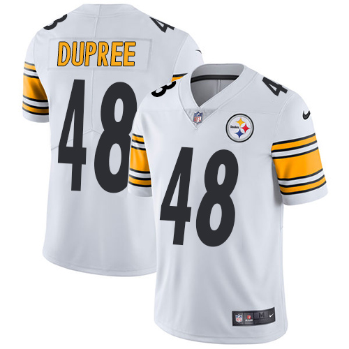 Nike Steelers #48 Bud Dupree White Youth Stitched NFL Vapor Untouchable Limited Jersey Nike Steelers #48 Bud Dupree White Youth Stitched NFL Vapor Untouchable Limited Jersey