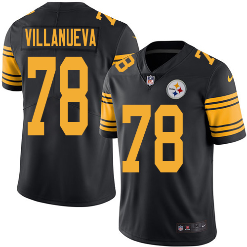 Nike Steelers #78 Alejandro Villanueva Black Youth Stitched NFL Limited Rush Jersey Nike Steelers #78 Alejandro Villanueva Black Youth Stitched NFL Limited Rush Jersey