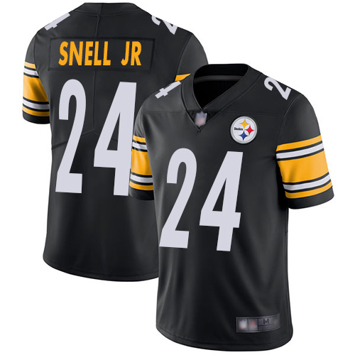 Nike Steelers #24 Benny Snell Jr. Black Team Color Youth Stitched NFL Vapor Untouchable Limited Jersey Nike Steelers #24 Benny Snell Jr. Black Team Color Youth Stitched NFL Vapor Untouchable Limited Jersey