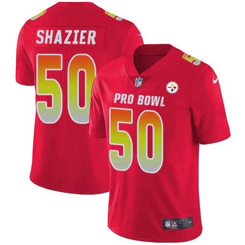 Nike Steelers #50 Ryan Shazier Red Youth Stitched NFL Limited AFC 2018 Pro Bowl Jersey Nike Steelers #50 Ryan Shazier Red Youth Stitched NFL Limited AFC 2018 Pro Bowl Jersey