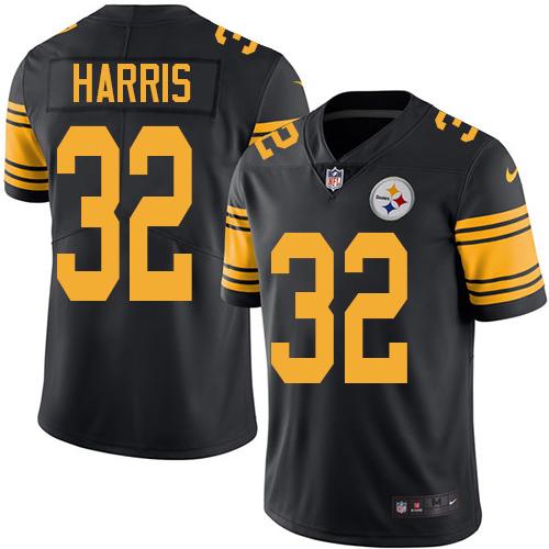 Nike Steelers #32 Franco Harris Black Youth Stitched NFL Limited Rush Jersey Nike Steelers #32 Franco Harris Black Youth Stitched NFL Limited Rush Jersey