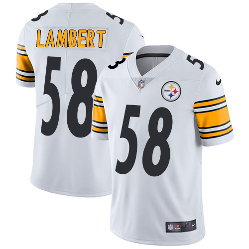 Nike Steelers #58 Jack Lambert White Youth Stitched NFL Vapor Untouchable Limited Jersey Nike Steelers #58 Jack Lambert White Youth Stitched NFL Vapor Untouchable Limited Jersey