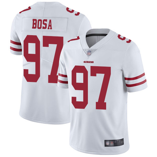 Nike 49ers #97 Nick Bosa White Youth Stitched NFL Vapor Untouchable Limited Jersey Nike 49ers #97 Nick Bosa White Youth Stitched NFL Vapor Untouchable Limited Jersey
