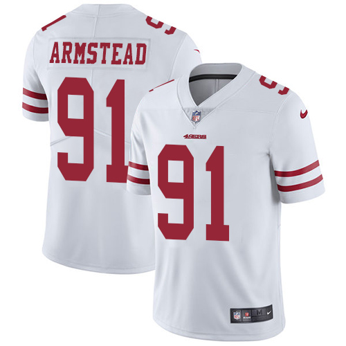 Nike 49ers #91 Arik Armstead White Youth Stitched NFL Vapor Untouchable Limited Jersey Nike 49ers #91 Arik Armstead White Youth Stitched NFL Vapor Untouchable Limited Jersey