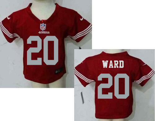 Toddler Nike 49ers #20 Jimmie Ward Red Team Color Stitched NFL Elite Jersey Toddler Nike 49ers #20 Jimmie Ward Red Team Color Stitched NFL Elite Jersey
