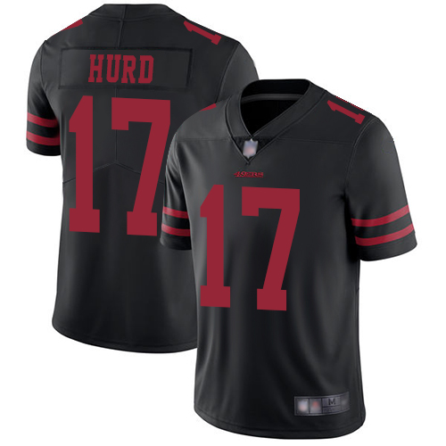 Nike 49ers #17 Jalen Hurd Black Alternate Youth Stitched NFL Vapor Untouchable Limited Jersey Nike 49ers #17 Jalen Hurd Black Alternate Youth Stitched NFL Vapor Untouchable Limited Jersey
