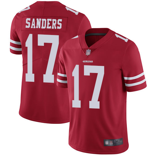 Nike 49ers #17 Emmanuel Sanders Red Team Color Youth Stitched NFL Vapor Untouchable Limited Jersey Nike 49ers #17 Emmanuel Sanders Red Team Color Youth Stitched NFL Vapor Untouchable Limited Jersey