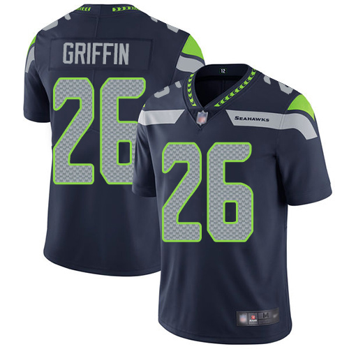 Nike Seahawks #26 Shaquem Griffin Steel Blue Team Color Youth Stitched NFL Vapor Untouchable Limited Jersey Nike Seahawks #26 Shaquem Griffin Steel Blue Team Color Youth Stitched NFL Vapor Untouchable Limited Jersey