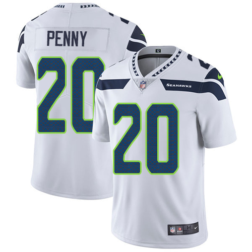 Nike Seahawks #20 Rashaad Penny White Youth Stitched NFL Vapor Untouchable Limited Jersey Nike Seahawks #20 Rashaad Penny White Youth Stitched NFL Vapor Untouchable Limited Jersey