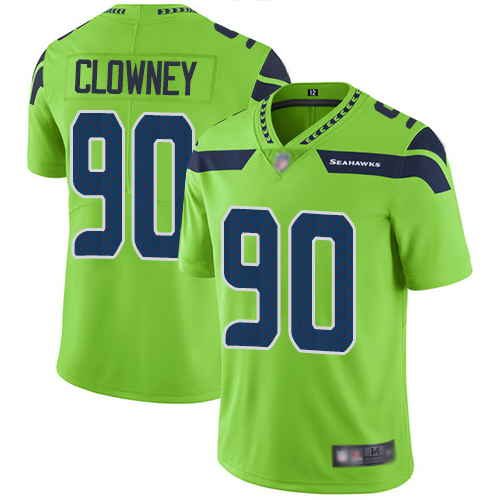 Nike Seahawks #90 Jadeveon Clowney Green Youth Stitched NFL Limited Rush Jersey Nike Seahawks #90 Jadeveon Clowney Green Youth Stitched NFL Limited Rush Jersey
