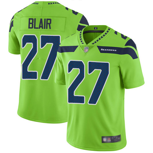 Nike Seahawks #27 Marquise Blair Green Youth Stitched NFL Limited Rush Jersey Nike Seahawks #27 Marquise Blair Green Youth Stitched NFL Limited Rush Jersey