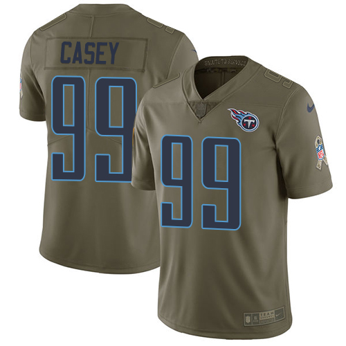 Nike Titans #99 Jurrell Casey Olive Youth Stitched NFL Limited 2017 Salute to Service Jersey Nike Titans #99 Jurrell Casey Olive Youth Stitched NFL Limited 2017 Salute to Service Jersey
