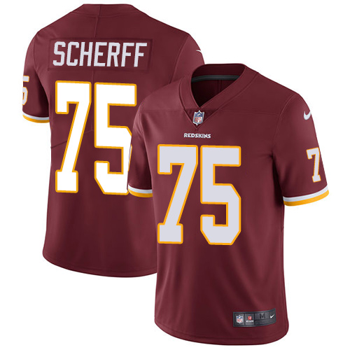 Nike Redskins #75 Brandon Scherff Burgundy Red Team Color Youth Stitched NFL Vapor Untouchable Limited Jersey Nike Redskins #75 Brandon Scherff Burgundy Red Team Color Youth Stitched NFL Vapor Untouchable Limited Jersey