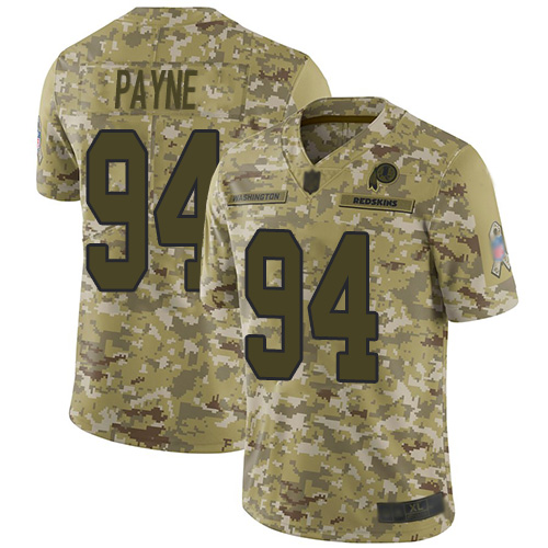 Nike Redskins #94 Da'Ron Payne Camo Youth Stitched NFL Limited 2018 Salute to Service Jersey Nike Redskins #94 Da'Ron Payne Camo Youth Stitched NFL Limited 2018 Salute to Service Jersey