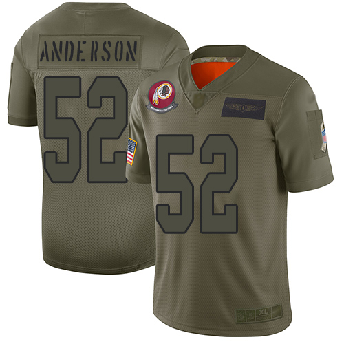 Nike Redskins #52 Ryan Anderson Camo Youth Stitched NFL Limited 2019 Salute to Service Jersey Nike Redskins #52 Ryan Anderson Camo Youth Stitched NFL Limited 2019 Salute to Service Jersey
