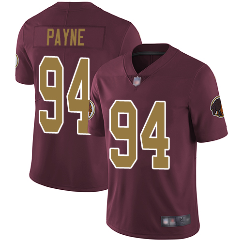 Nike Redskins #94 Da'Ron Payne Burgundy Red Alternate Youth Stitched NFL Vapor Untouchable Limited Jersey