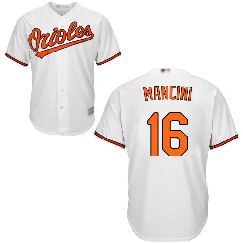 Orioles #16 Trey Mancini White Cool Base Stitched Youth MLB Jersey Orioles #16 Trey Mancini White Cool Base Stitched Youth MLB Jersey