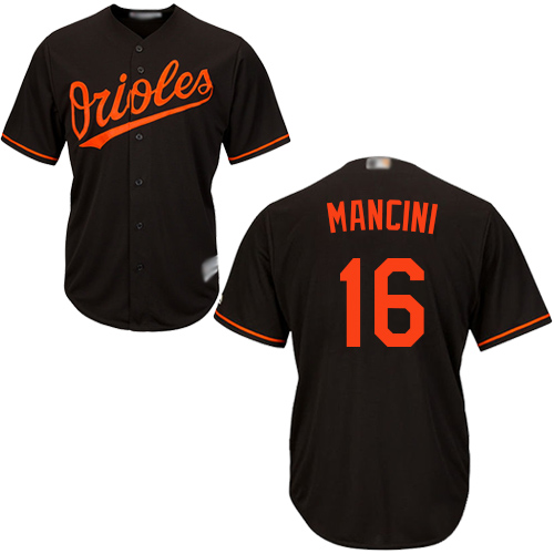 Orioles #16 Trey Mancini Black Cool Base Stitched Youth MLB Jersey Orioles #16 Trey Mancini Black Cool Base Stitched Youth MLB Jersey