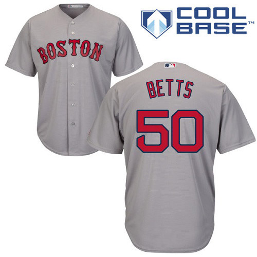 Red Sox #50 Mookie Betts Grey Cool Base Stitched Youth MLB Jersey Red Sox #50 Mookie Betts Grey Cool Base Stitched Youth MLB Jersey