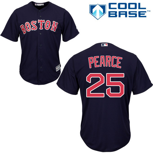 Red Sox #25 Steve Pearce Navy Blue Cool Base Stitched Youth MLB Jersey Red Sox #25 Steve Pearce Navy Blue Cool Base Stitched Youth MLB Jersey