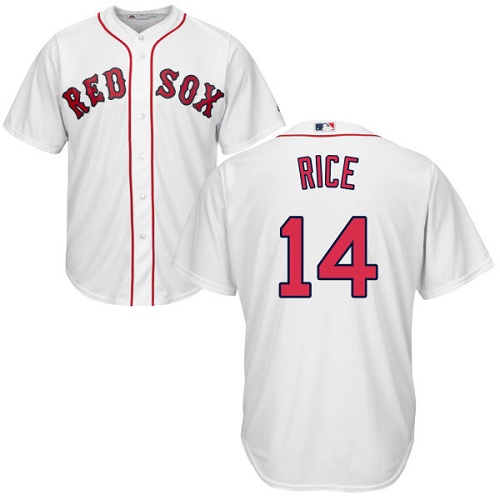 Red Sox #14 Jim Rice White Cool Base Stitched Youth MLB Jersey Red Sox #14 Jim Rice White Cool Base Stitched Youth MLB Jersey