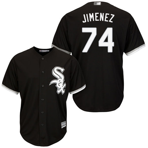 White Sox #74 Eloy Jimenez Black Cool Base Stitched Youth MLB Jersey White Sox #74 Eloy Jimenez Black Cool Base Stitched Youth MLB Jersey