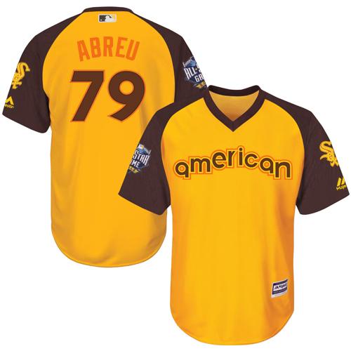 White Sox #79 Jose Abreu Gold 2016 All-Star American League Stitched Youth MLB Jersey White Sox #79 Jose Abreu Gold 2016 All-Star American League Stitched Youth MLB Jersey