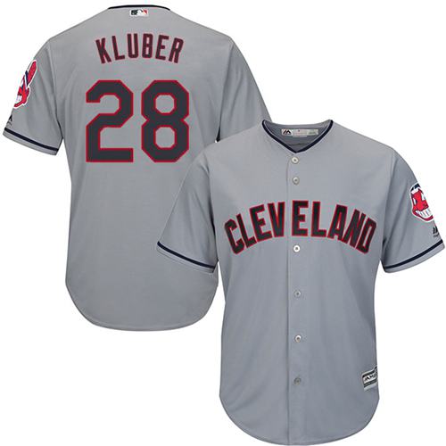 Indians #28 Corey Kluber Grey Road Stitched Youth MLB Jersey Indians #28 Corey Kluber Grey Road Stitched Youth MLB Jersey