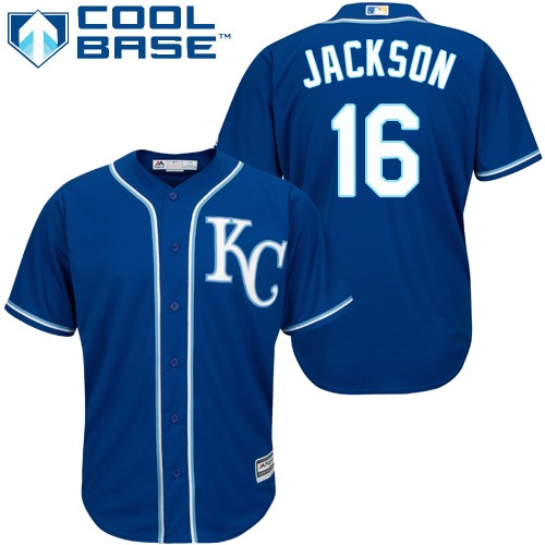 Royals #16 Bo Jackson Royal Blue Cool Base Stitched Youth MLB Jersey Royals #16 Bo Jackson Royal Blue Cool Base Stitched Youth MLB Jersey