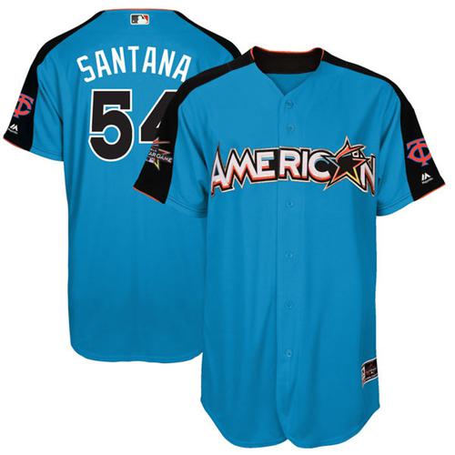 Twins #54 Ervin Santana Blue 2017 All-Star American League Stitched Youth MLB Jersey Twins #54 Ervin Santana Blue 2017 All-Star American League Stitched Youth MLB Jersey