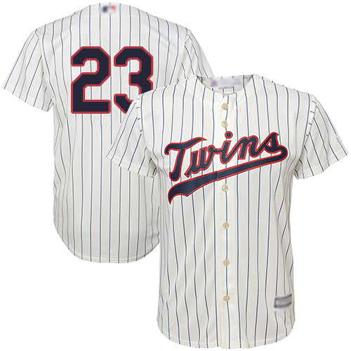 Twins #23 Nelson Cruz Cream Strip Cool Base Stitched Youth MLB Jersey Twins #23 Nelson Cruz Cream Strip Cool Base Stitched Youth MLB Jersey