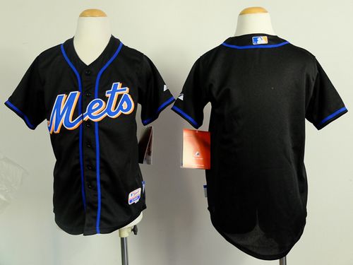 Mets Blank Black Cool Base Stitched Youth MLB Jersey Mets Blank Black Cool Base Stitched Youth MLB Jersey