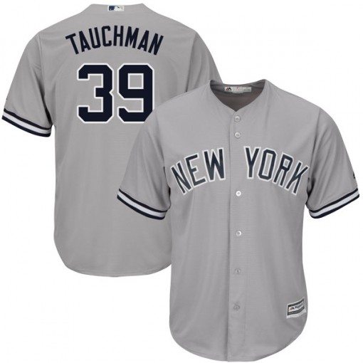 Yankees #39 Mike Tauchman Grey New Cool Base Stitched Youth MLB Jersey Yankees #39 Mike Tauchman Grey New Cool Base Stitched Youth MLB Jersey