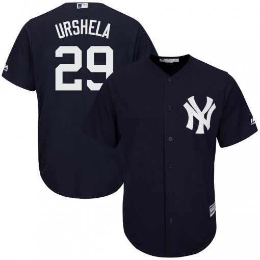 Yankees #29 Gio Urshela Navy Blue New Cool Base Stitched Youth MLB Jersey Yankees #29 Gio Urshela Navy Blue New Cool Base Stitched Youth MLB Jersey