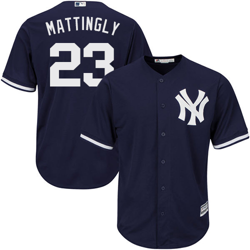 Yankees #23 Don Mattingly Navy blue Cool Base Stitched Youth MLB Jersey Yankees #23 Don Mattingly Navy blue Cool Base Stitched Youth MLB Jersey