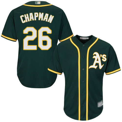 Athletics #26 Matt Chapman Green Cool Base Stitched Youth MLB Jersey Athletics #26 Matt Chapman Green Cool Base Stitched Youth MLB Jersey