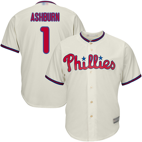 Phillies #1 Richie Ashburn Cream Cool Base Stitched Youth MLB Jersey Phillies #1 Richie Ashburn Cream Cool Base Stitched Youth MLB Jersey