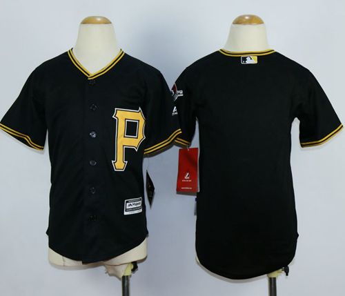 Pirates Blank Black Cool Base Stitched Youth MLB Jersey Pirates Blank Black Cool Base Stitched Youth MLB Jersey