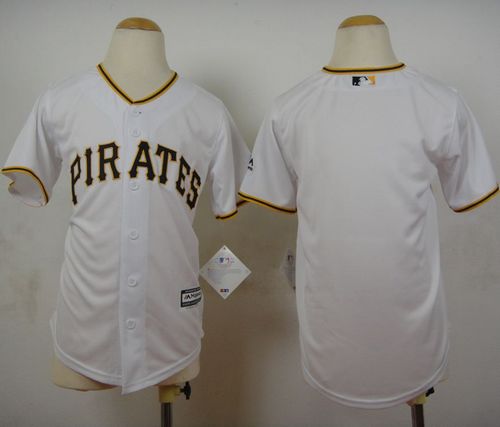 Pirates Blank White Cool Base Stitched Youth MLB Jersey Pirates Blank White Cool Base Stitched Youth MLB Jersey