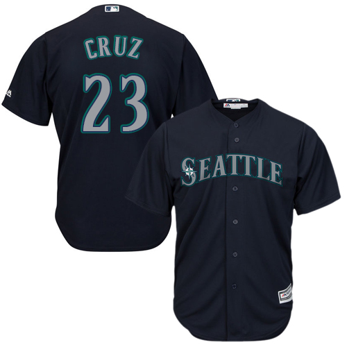 Mariners #23 Nelson Cruz Navy Blue Cool Base Stitched Youth MLB Jersey Mariners #23 Nelson Cruz Navy Blue Cool Base Stitched Youth MLB Jersey