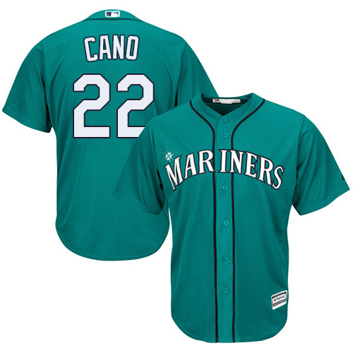 Mariners #22 Robinson Cano Green Cool Base Stitched Youth MLB Jersey Mariners #22 Robinson Cano Green Cool Base Stitched Youth MLB Jersey
