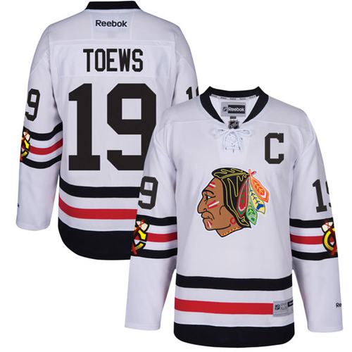 Blackhawks #19 Jonathan Toews White 2017 Winter Classic Stitched Youth NHL Jersey Blackhawks #19 Jonathan Toews White 2017 Winter Classic Stitched Youth NHL Jersey