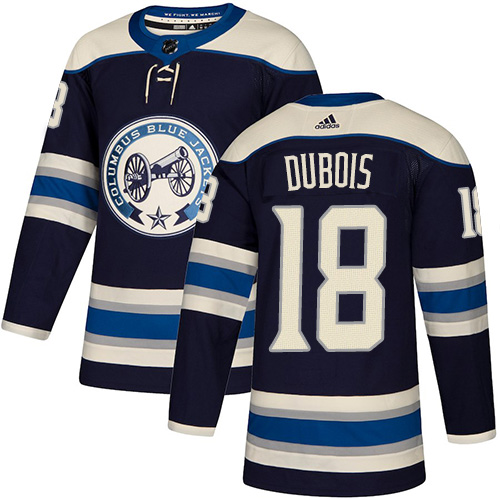 Adidas Blue Jackets #18 Pierre-Luc Dubois Navy Alternate Authentic Stitched Youth NHL Jersey Adidas Blue Jackets #18 Pierre-Luc Dubois Navy Alternate Authentic Stitched Youth NHL Jersey